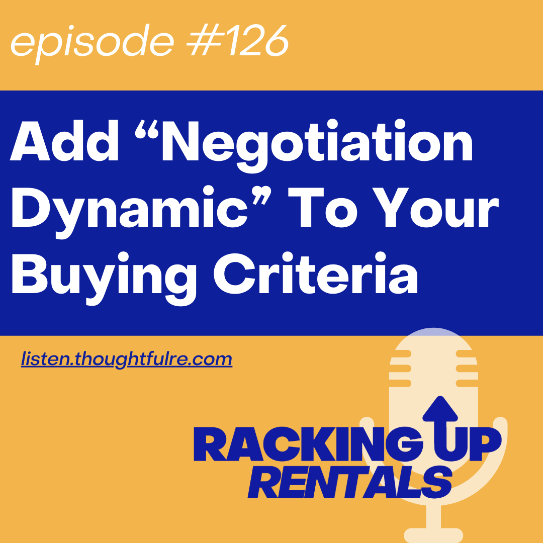 Add “Negotiation Dynamic” To Your Buying Criteria