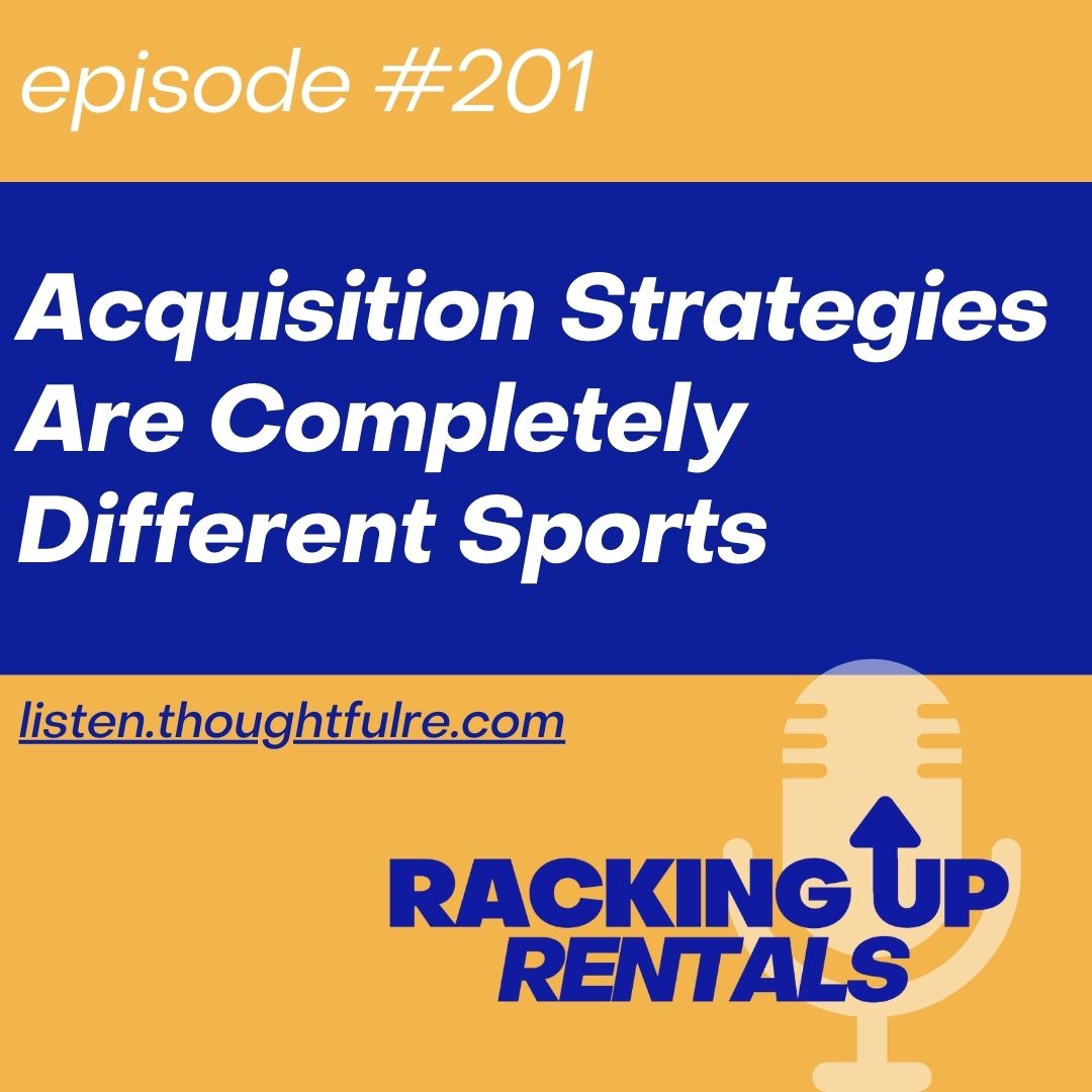 Acquisition Strategies Are Completely Different Sports
